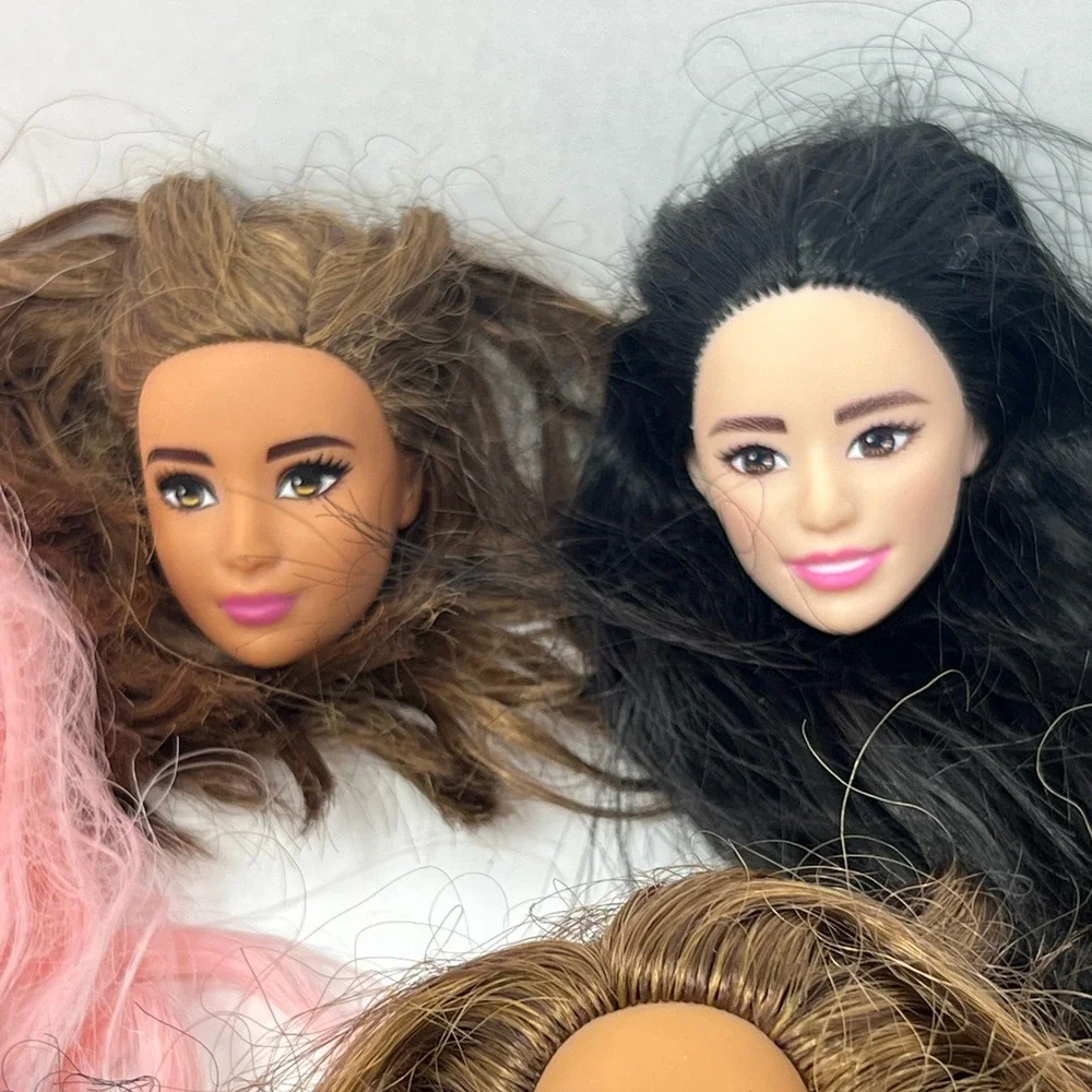 Barbie Ken Doll Heads 20 Vtg Modern Holiday Fashionista 90's Y2K Replacement